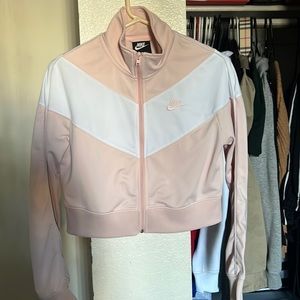 Pink n White Nike jacket